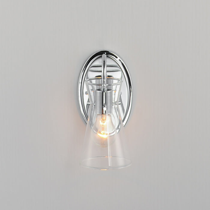 Myhouse Lighting Maxim - 12481CLPC - One Light Wall Sconce - Ava - Polished Chrome