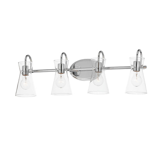 Myhouse Lighting Maxim - 12484CLPC - Four Light Bath Vanity - Ava - Polished Chrome