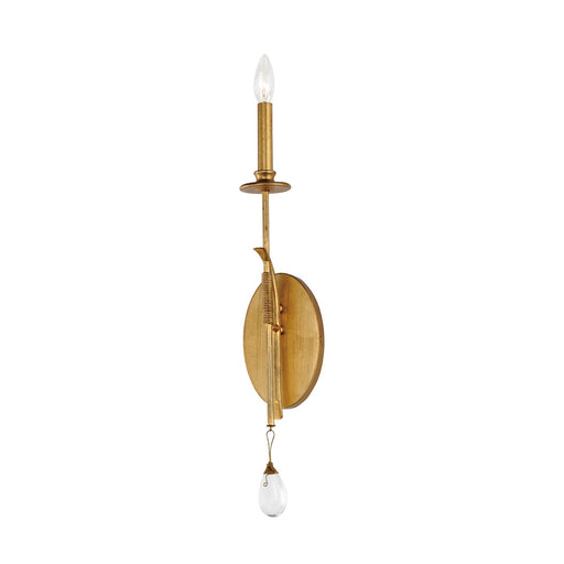 Myhouse Lighting Maxim - 12741CHGL - One Light Wall Sconce - Eden - Charcoal Gold Leaf