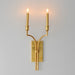 Myhouse Lighting Maxim - 12782GL - Two Light Wall Sconce - Normandy - Gold Leaf