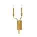 Myhouse Lighting Maxim - 12782GL - Two Light Wall Sconce - Normandy - Gold Leaf