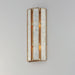 Myhouse Lighting Maxim - 12801CZNAB - Two Light Wall Sconce - Miramar - Capiz / Natural Aged Brass