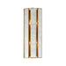 Myhouse Lighting Maxim - 12801CZNAB - Two Light Wall Sconce - Miramar - Capiz / Natural Aged Brass