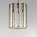Myhouse Lighting Maxim - 12802CZNAB - Three Light Foyer Pendant - Miramar - Capiz / Natural Aged Brass