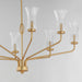 Myhouse Lighting Maxim - 16158CRNAB - Eight Light Chandelier - Camelot - Natural Aged Brass