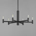 Myhouse Lighting Maxim - 21366BK - Six Light Chandelier - Emana - Black