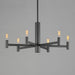 Myhouse Lighting Maxim - 21366BK - Six Light Chandelier - Emana - Black