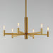 Myhouse Lighting Maxim - 21366NAB - Six Light Chandelier - Emana - Natural Aged Brass