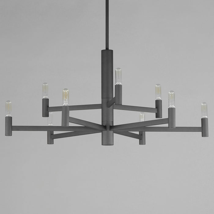 Myhouse Lighting Maxim - 21369BK - Nine Light Chandelier - Emana - Black