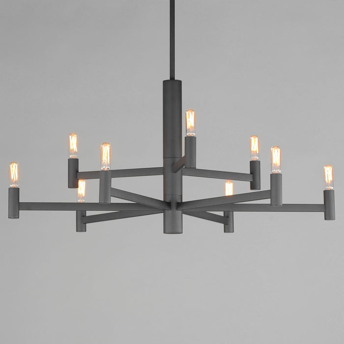 Myhouse Lighting Maxim - 21369BK - Nine Light Chandelier - Emana - Black