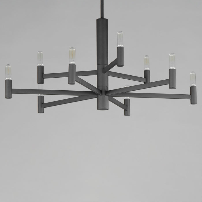 Myhouse Lighting Maxim - 21369BK - Nine Light Chandelier - Emana - Black