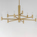 Myhouse Lighting Maxim - 21369NAB - Nine Light Chandelier - Emana - Natural Aged Brass