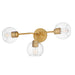 Myhouse Lighting Maxim - 21633CLNAB - Three Light Bath Vanity - Knox - Natural Aged Brass