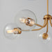 Myhouse Lighting Maxim - 21635CLNAB - Five Light Chandelier - Knox - Natural Aged Brass