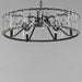 Myhouse Lighting Maxim - 21866BCBK - Six Light Chandelier - Odeon - Black