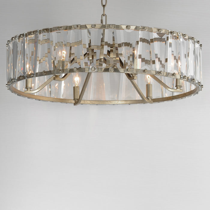 Myhouse Lighting Maxim - 21866BCGS - Six Light Chandelier - Odeon - Golden Silver