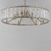 Myhouse Lighting Maxim - 21866BCGS - Six Light Chandelier - Odeon - Golden Silver