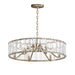 Myhouse Lighting Maxim - 21866BCGS - Six Light Chandelier - Odeon - Golden Silver