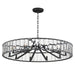 Myhouse Lighting Maxim - 21869BCBK - Ten Light Chandelier - Odeon - Black