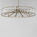 Myhouse Lighting Maxim - 21869BCGS - Ten Light Chandelier - Odeon - Golden Silver