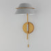 Myhouse Lighting Maxim - 25220LFGNAB - One Light Wall Sconce - Lucas - Natural Aged Brass