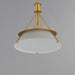 Myhouse Lighting Maxim - 25221LFGNAB - One Light Pendant - Lucas - Natural Aged Brass