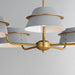 Myhouse Lighting Maxim - 25225LFGNAB - Five Light Chandelier - Lucas - Natural Aged Brass