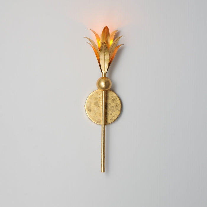 Myhouse Lighting Maxim - 2881GL - One Light Wall Sconce - Paloma - Gold Leaf