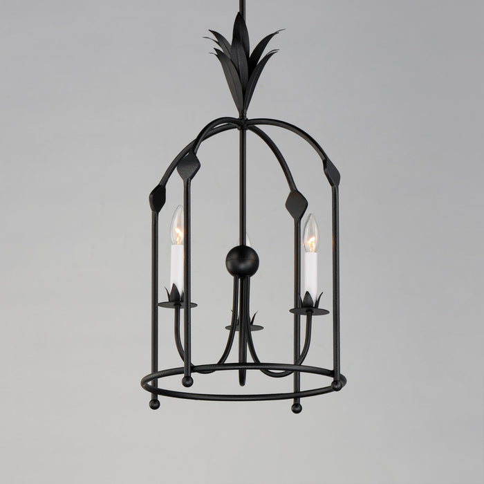 Myhouse Lighting Maxim - 2884AR - Three Light Foyer Pendant - Paloma - Anthracite