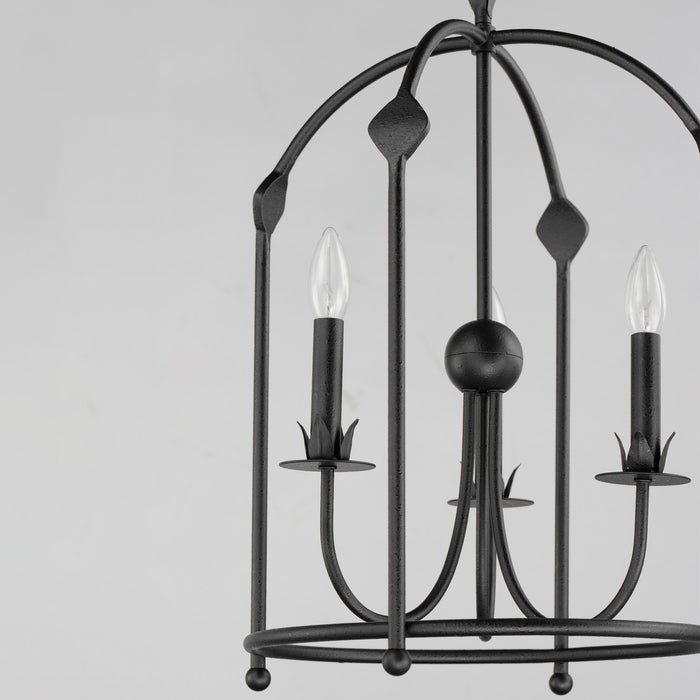 Myhouse Lighting Maxim - 2884AR - Three Light Foyer Pendant - Paloma - Anthracite