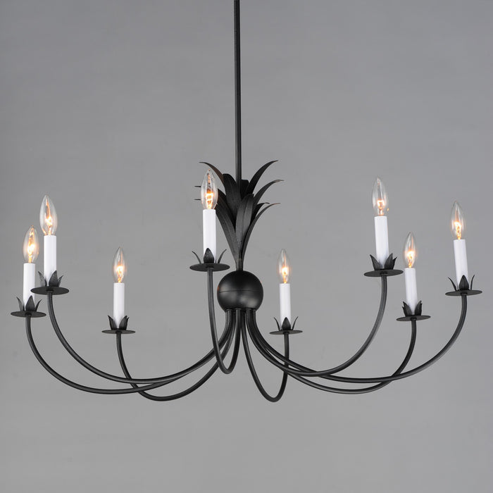 Myhouse Lighting Maxim - 2888AR - Eight Light Chandelier - Paloma - Anthracite