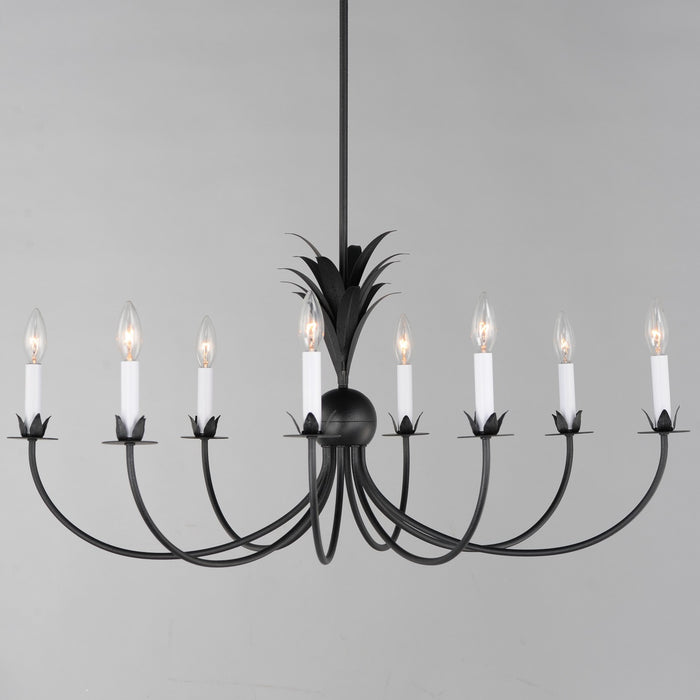 Myhouse Lighting Maxim - 2888AR - Eight Light Chandelier - Paloma - Anthracite