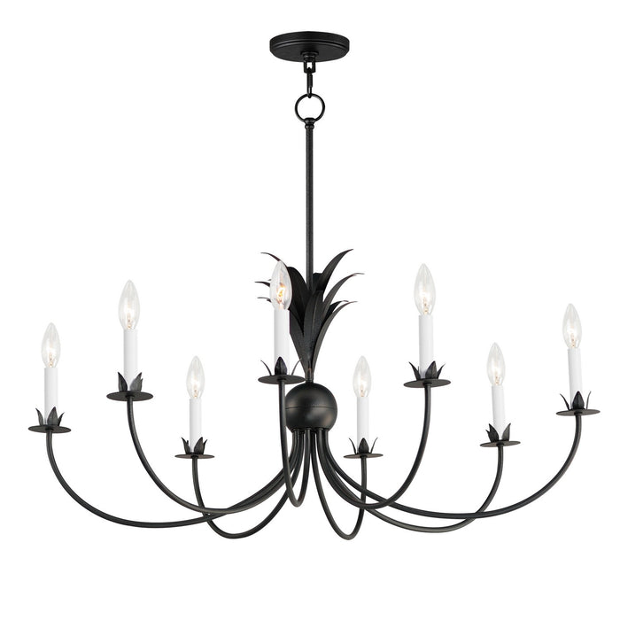 Myhouse Lighting Maxim - 2888AR - Eight Light Chandelier - Paloma - Anthracite