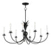 Myhouse Lighting Maxim - 2888AR - Eight Light Chandelier - Paloma - Anthracite