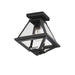 Myhouse Lighting Maxim - 30560CLBK - One Light Flush Mount - Prism - Black