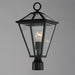 Myhouse Lighting Maxim - 30568CLBK - One Light Post Lantern - Prism - Black