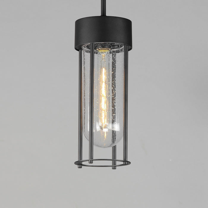 Myhouse Lighting Maxim - 30587CDBK - One Light Outdoor Pendant - Millennial - Black