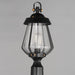 Myhouse Lighting Maxim - 30629CDBKAB - One Light Outdoor Pier/Post Mount - Mariner - Black / Antique Brass