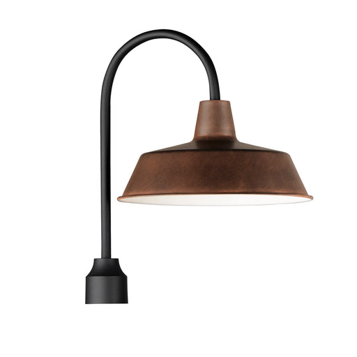 Myhouse Lighting Maxim - 35010EBBK - One Light Post Lantern - Pier M - Empire Bronze / Black