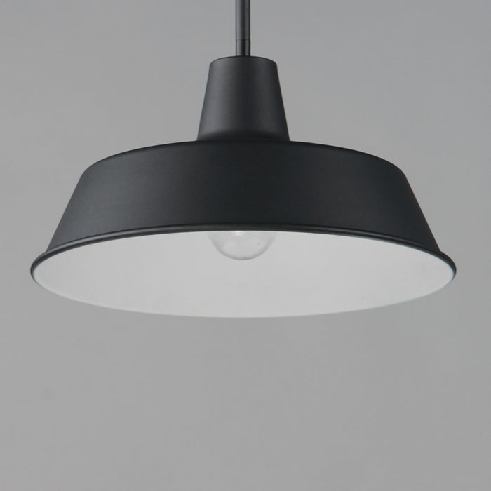 Myhouse Lighting Maxim - 35019BK - One Light Pendant - Pier M - Black