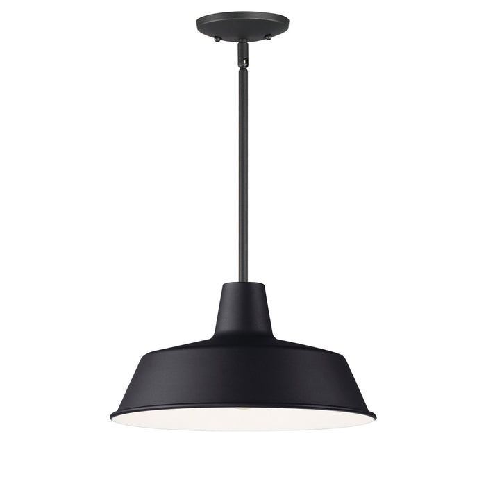 Myhouse Lighting Maxim - 35019BK - One Light Pendant - Pier M - Black