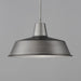 Myhouse Lighting Maxim - 35019WZ - One Light Pendant - Pier M - Weathered Zinc
