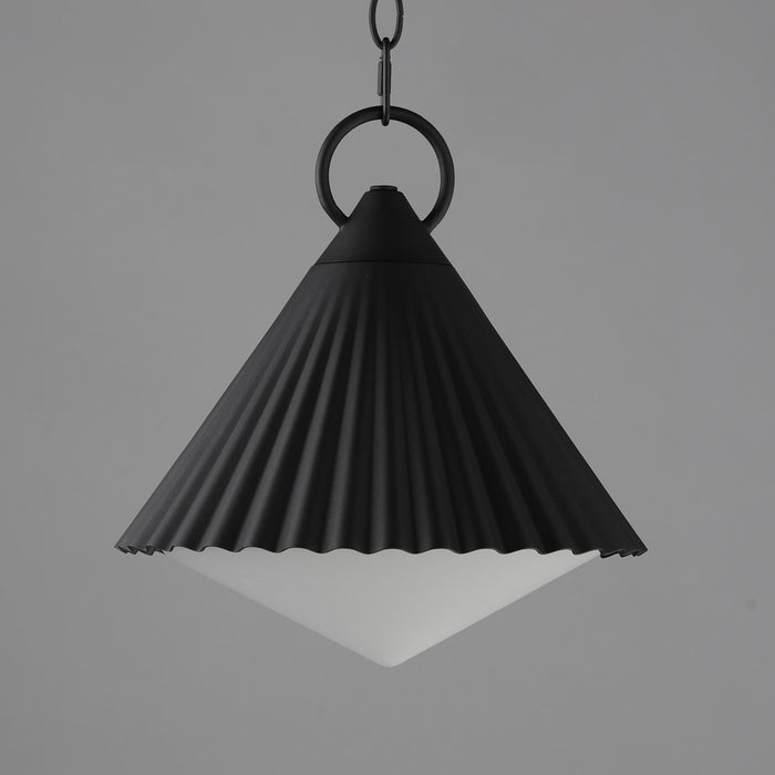 Myhouse Lighting Maxim - 35131WTBK - One Light Pendant - Odette - Black