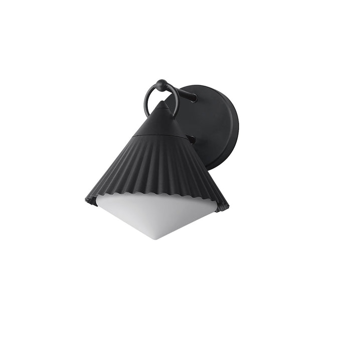 Myhouse Lighting Maxim - 35132WTBK - One Light Wall Sconce - Odette - Black