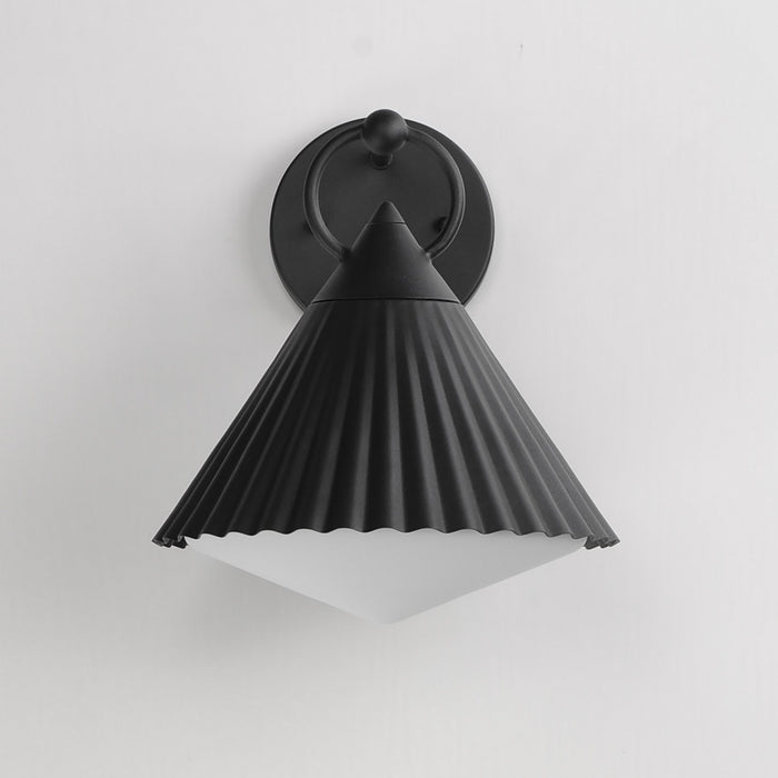 Myhouse Lighting Maxim - 35134WTBK - One Light Wall Sconce - Odette - Black