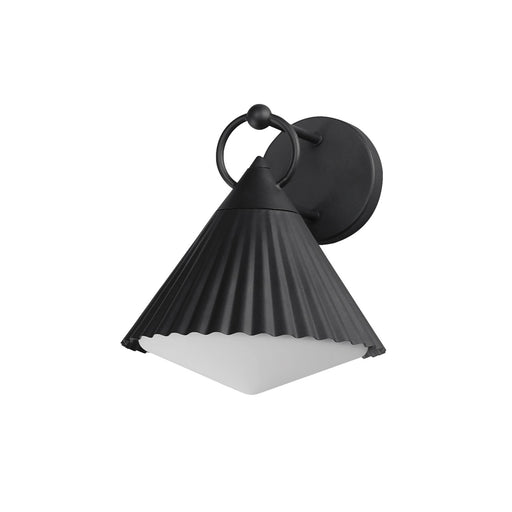 Myhouse Lighting Maxim - 35134WTBK - One Light Wall Sconce - Odette - Black