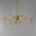 Myhouse Lighting Maxim - 38408CLHR - Eight Light Chandelier - Divine - Heritage