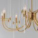 Myhouse Lighting Maxim - 38408CLHR - Eight Light Chandelier - Divine - Heritage