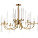 Myhouse Lighting Maxim - 38408CLHR - Eight Light Chandelier - Divine - Heritage