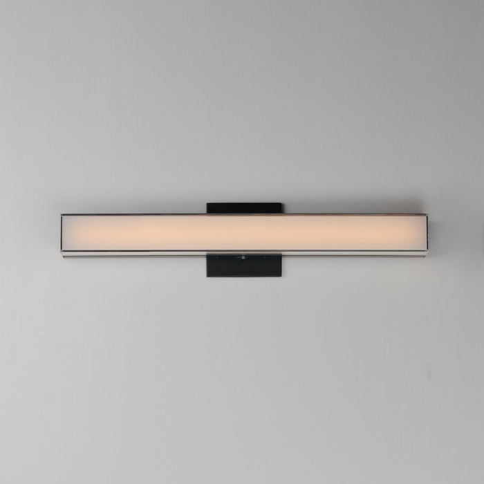 Myhouse Lighting Maxim - 59002CLFTBK - LED Bath Vanity - Edge - Black